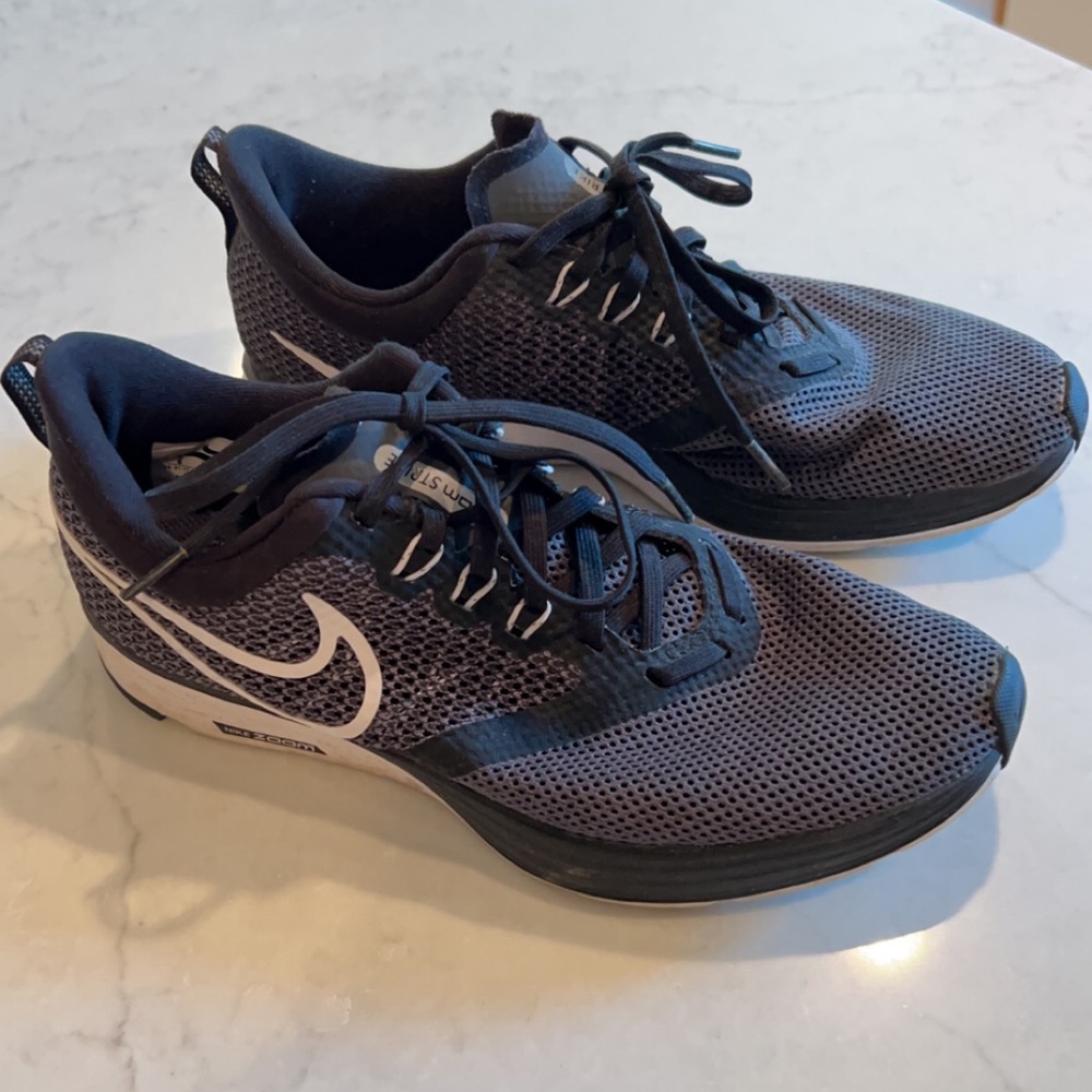 Women’s Nike Free RN Runners Shoes, Sz 8, Black